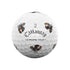 Callaway Chrome Tour Retro Football Golf Balls