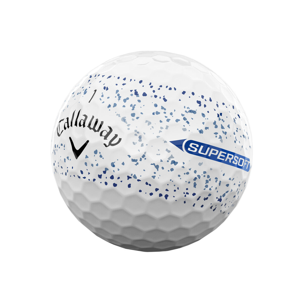 Callaway Supersoft Splatter 360 Blue 2025 Golf Balls