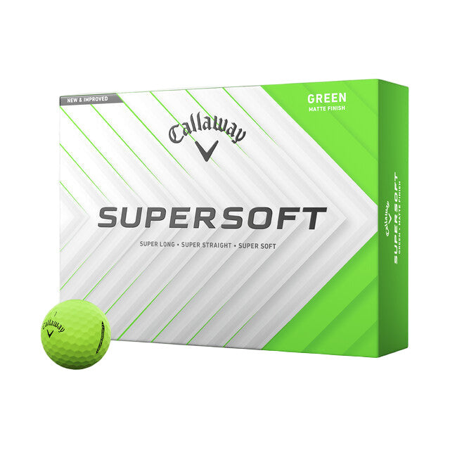 Callaway Supersoft Matte Green 2025 Golf Balls