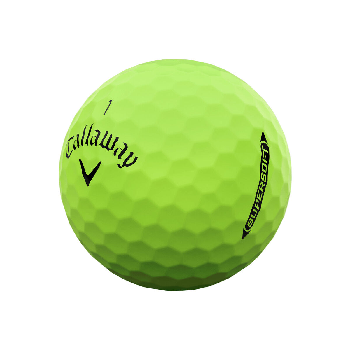 Callaway Supersoft Matte Green 2025 Golf Balls