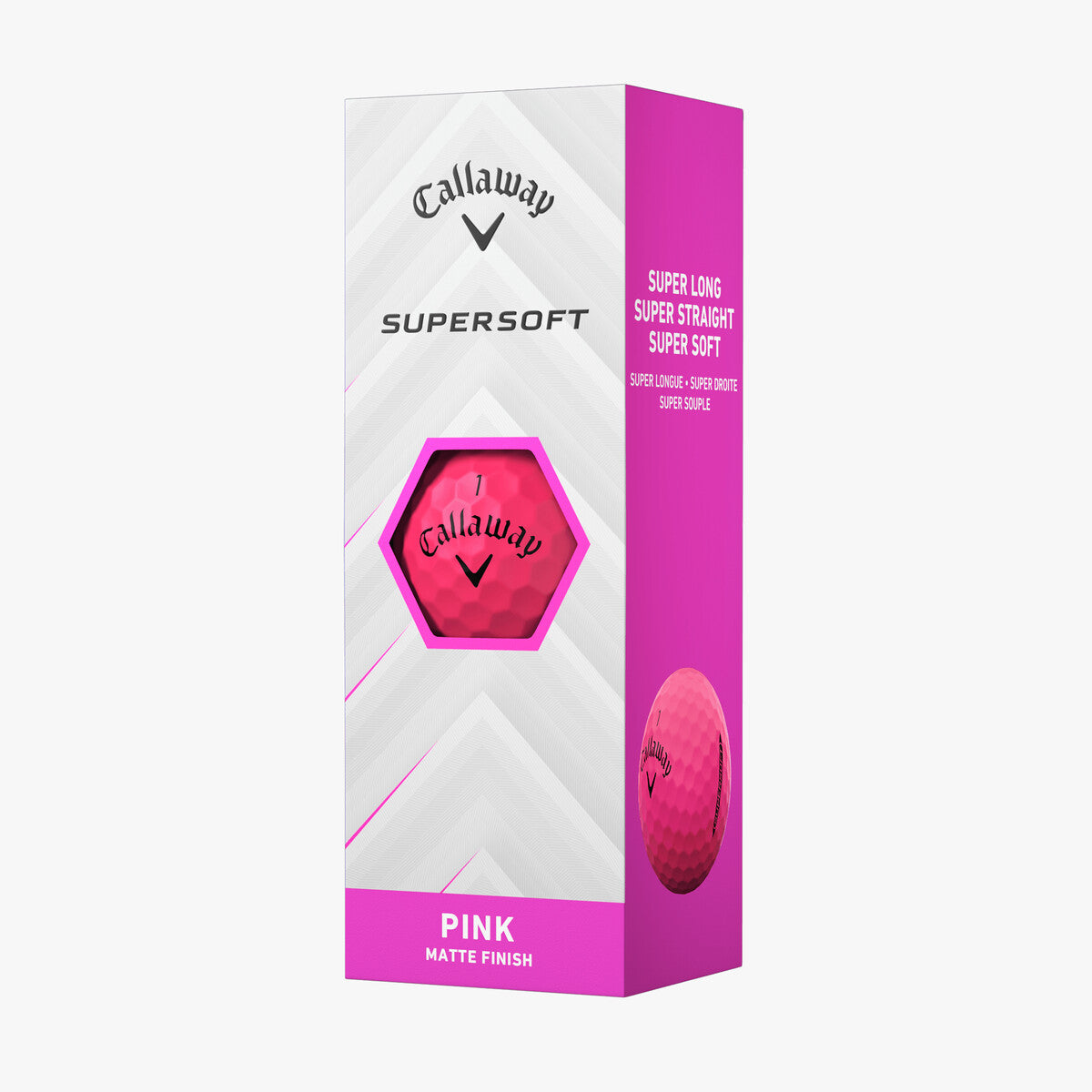 Callaway Supersoft Pink 2025 Golf Balls