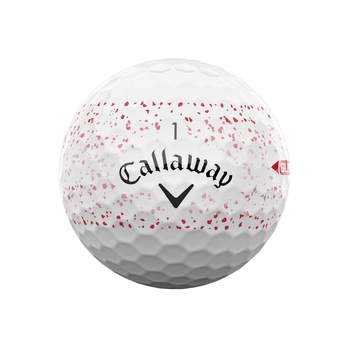 Callaway Supersoft Splatter 360 Red 2025 Golf Balls
