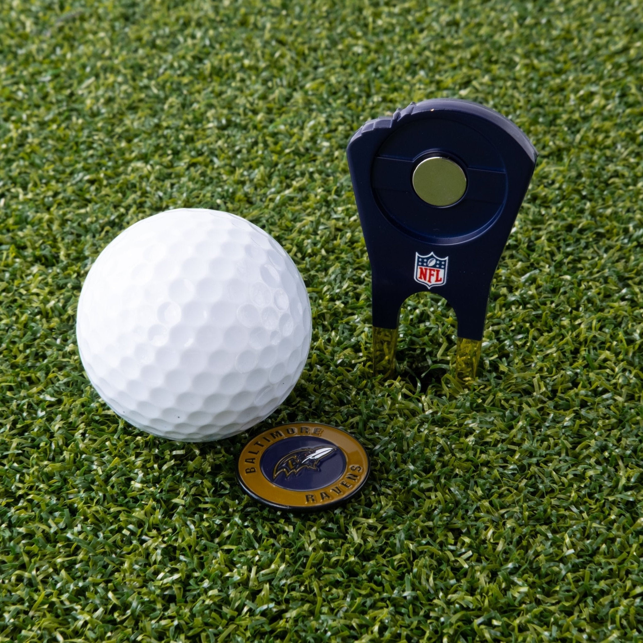 Baltimore Ravens Custom Shaped Divot Tool