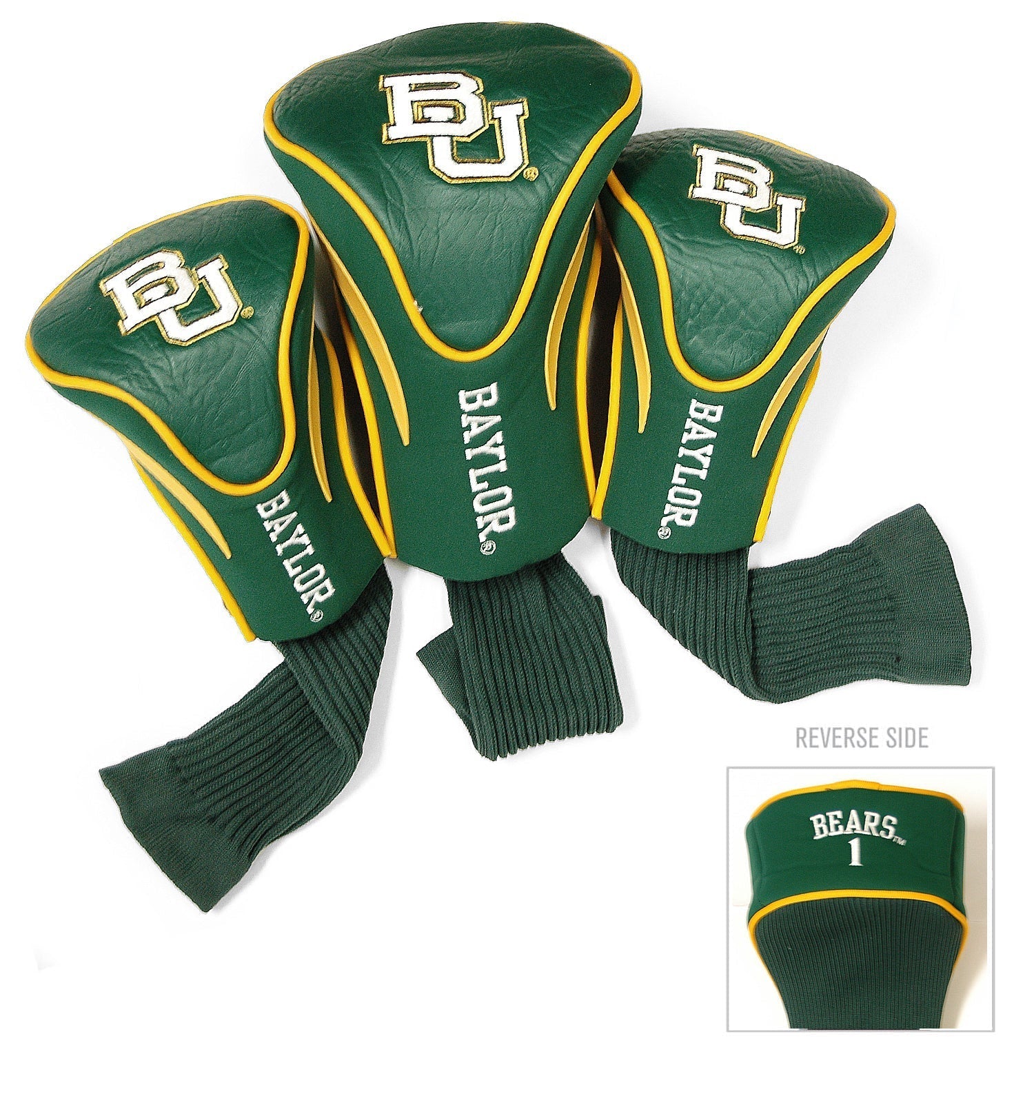 Baylor Bears 3 Pack Contour Sock Headcovers
