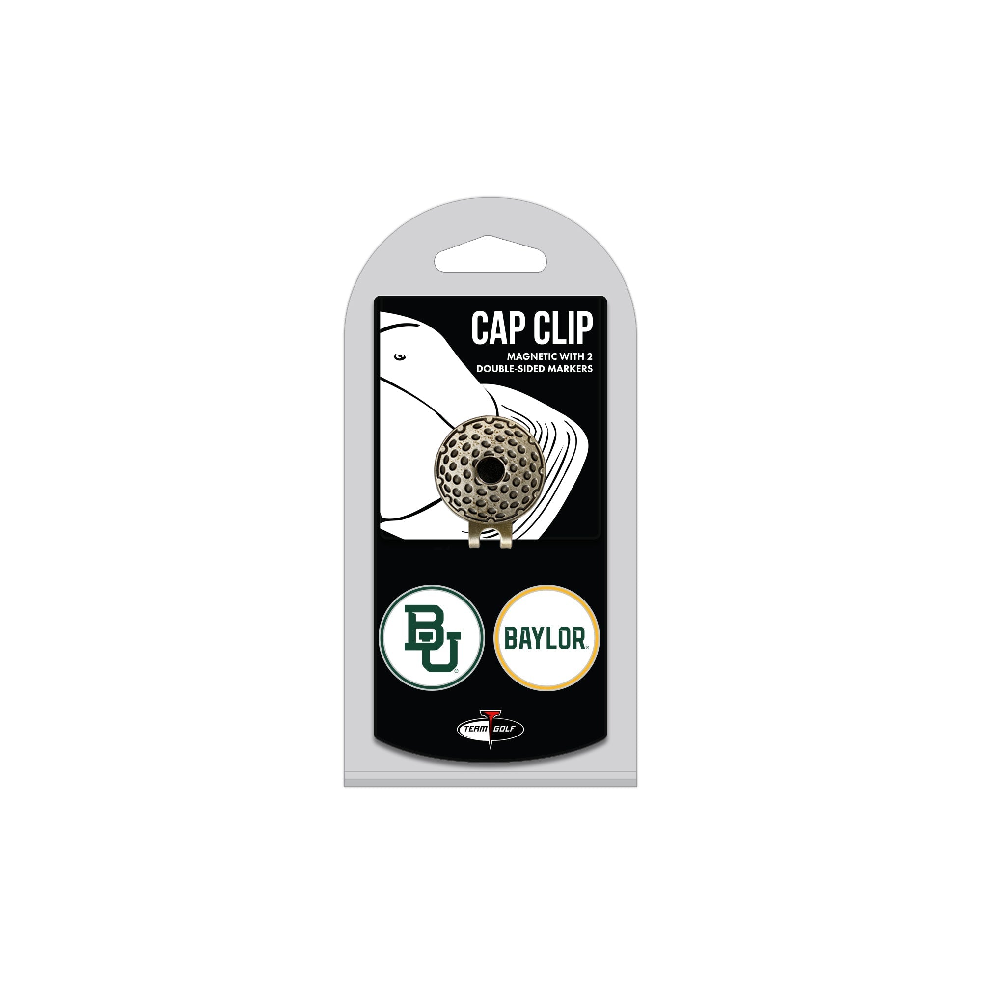 Baylor Bears Hat Clip with 2 Ball Markers