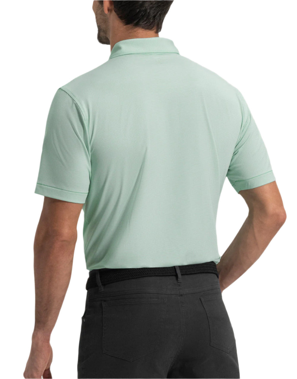 Scotty Cameron - Striped 7 Point Crown & Clover Polo Shirt