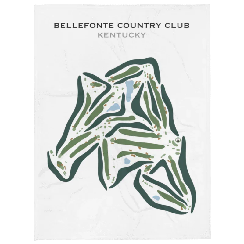 Bellefonte Country Club, Kentucky - Printed Golf Courses