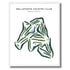 Bellefonte Country Club, Kentucky - Printed Golf Courses
