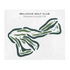 Bellevue Golf Club, Massachusetts - Printed Golf Courses