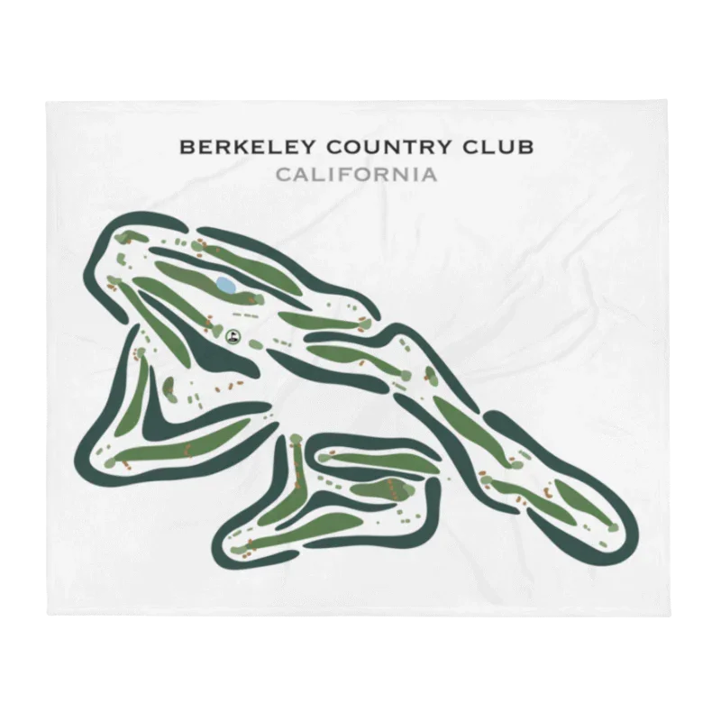 Berkeley Country Club, El Cerrito, California - Printed Golf Courses