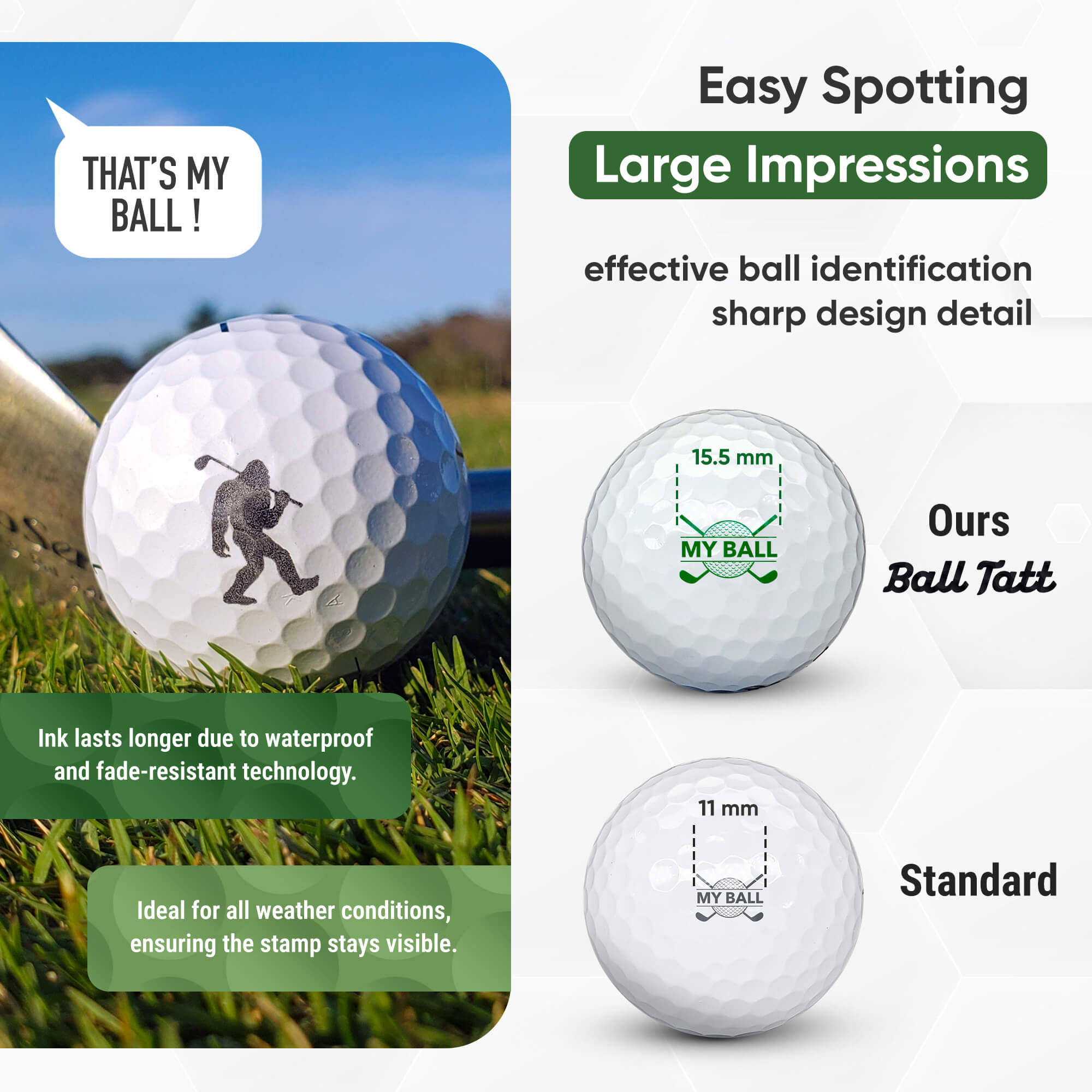 Bigfoot Golfer