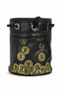 Bitcoin Valuables Barrel Pouch | Golf Bag Coin & Valuables Stash Bag