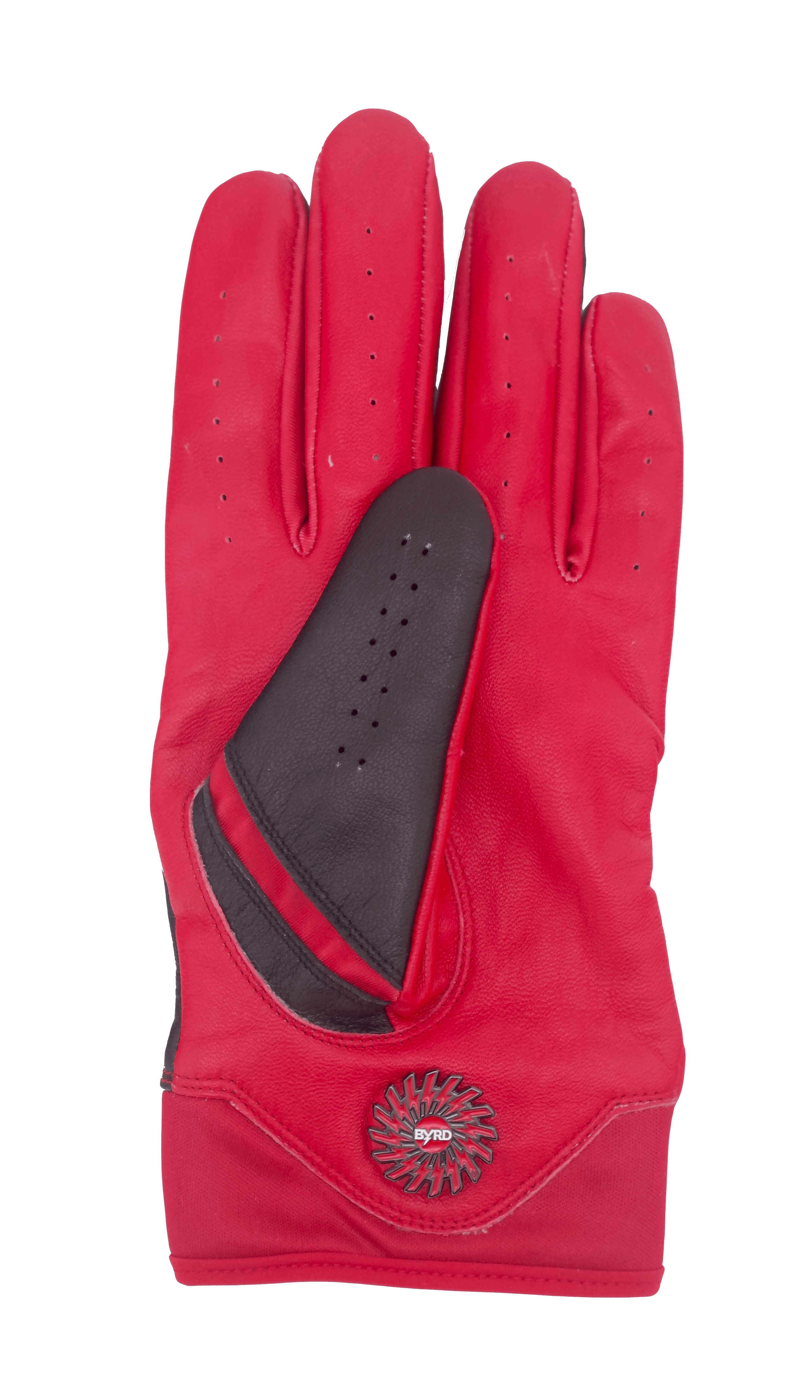 THE BYRD GOLF GLOVE ∞ Black/Red