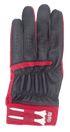 THE BYRD GOLF GLOVE ∞ Black/Red