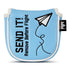 Blue Paper Airplane SEND IT! Headcover