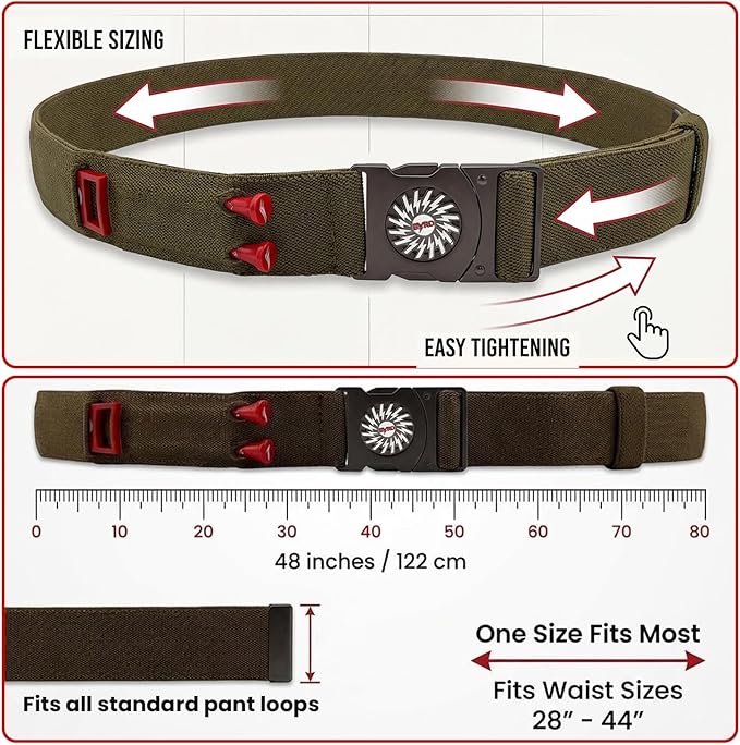 THE BYRD GOLF BELT - Brown