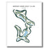 Brown Deer Golf Club, Iowa - Printed Golf Courses