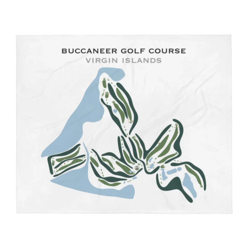 Buccaneer Golf Course, Virgin Islands - Printed Golf Courses