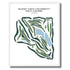 Buena Vista University Golf Course, Iowa - Printed Golf Courses