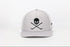 Skull and Crossbones Gray Golf Hat