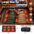 LITEGUEST 6-Zone Heated Tent Floor Mat | Large USB Heated Camping Mat