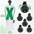 Caddie Whites & Lucky Greens Headcovers