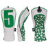 Caddie Whites & Lucky Greens Headcovers