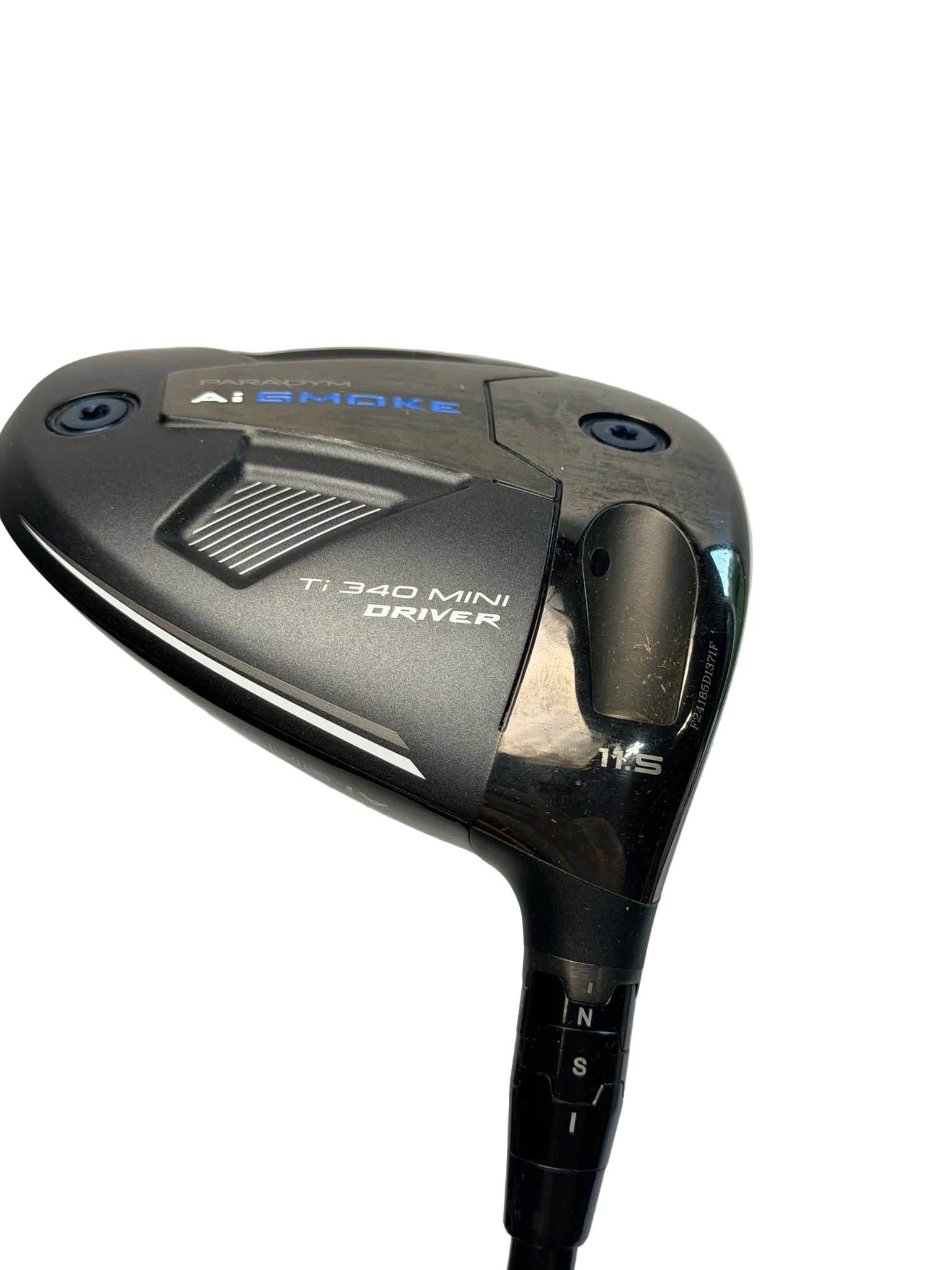 Callaway Paradym Ai Smoke Ti 340 Mini Driver 11.5° RH HZRDUS RDX Black 60G 6.5 Used