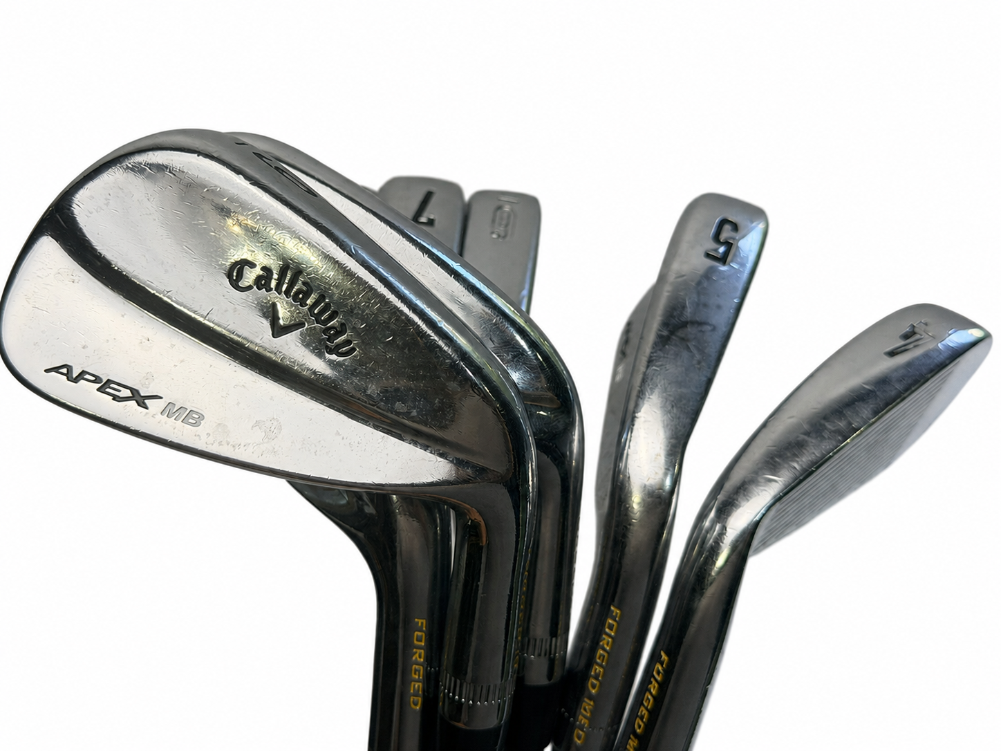 Callaway Apex MB 2018 Irons 4-PW KBS C-Taper Lite 115 X-Stiff RH (Used)