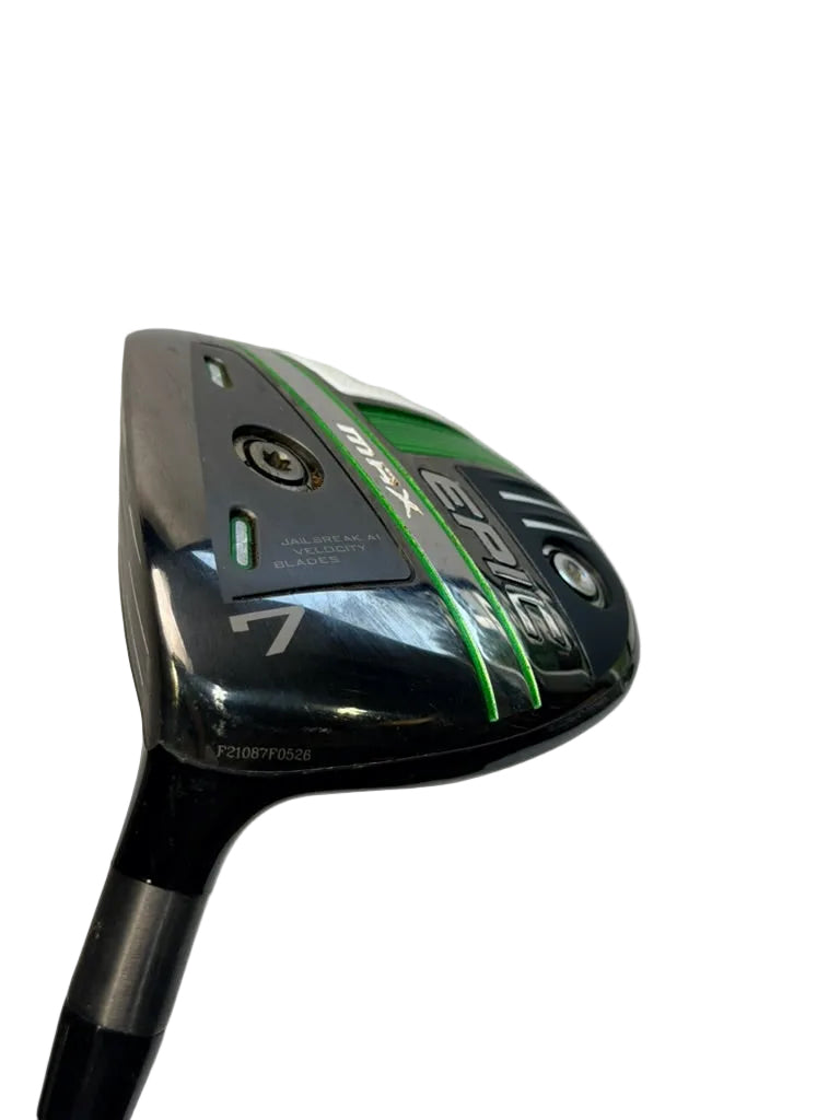Callaway Epic Max Left Handed 7 Wood 21° Cypher Fifty 5.0 Senior Flex (Used)