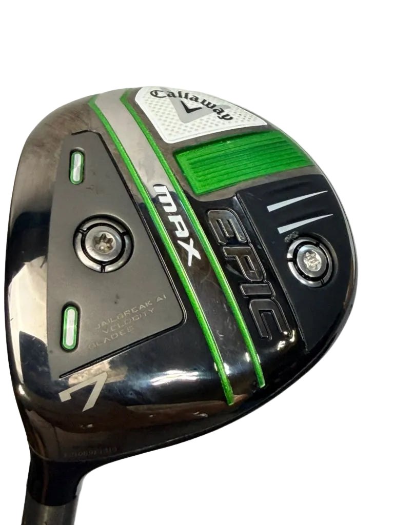 Callaway Epic Max Left Handed 7 Wood 21° Cypher Fifty 5.0 Senior Flex (Used)
