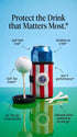 Can Cap Tee 3 Pack: Ultimate Beverage Protection & Golf Tee in One