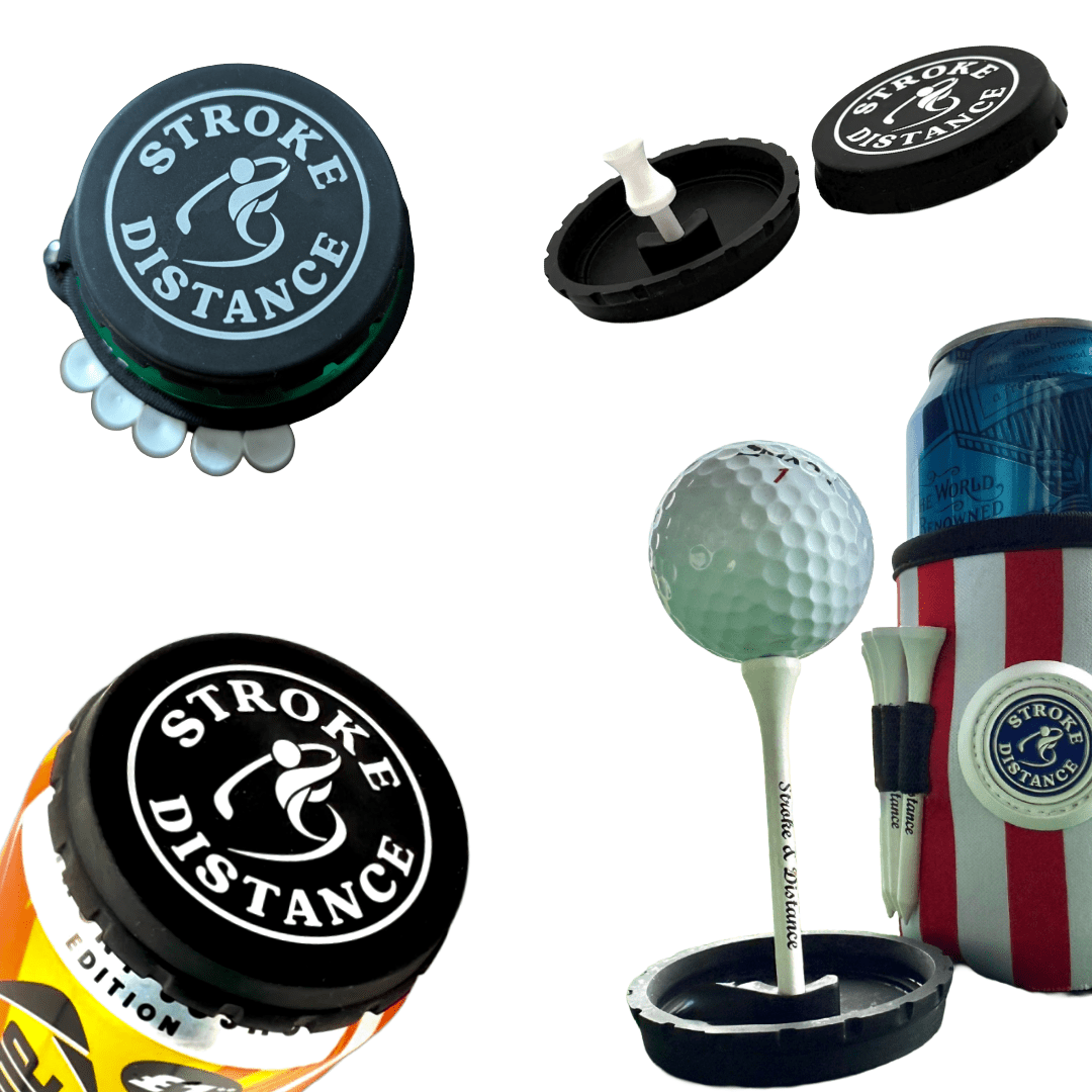 Can Cap Tee 3 Pack: Ultimate Beverage Protection & Golf Tee in One