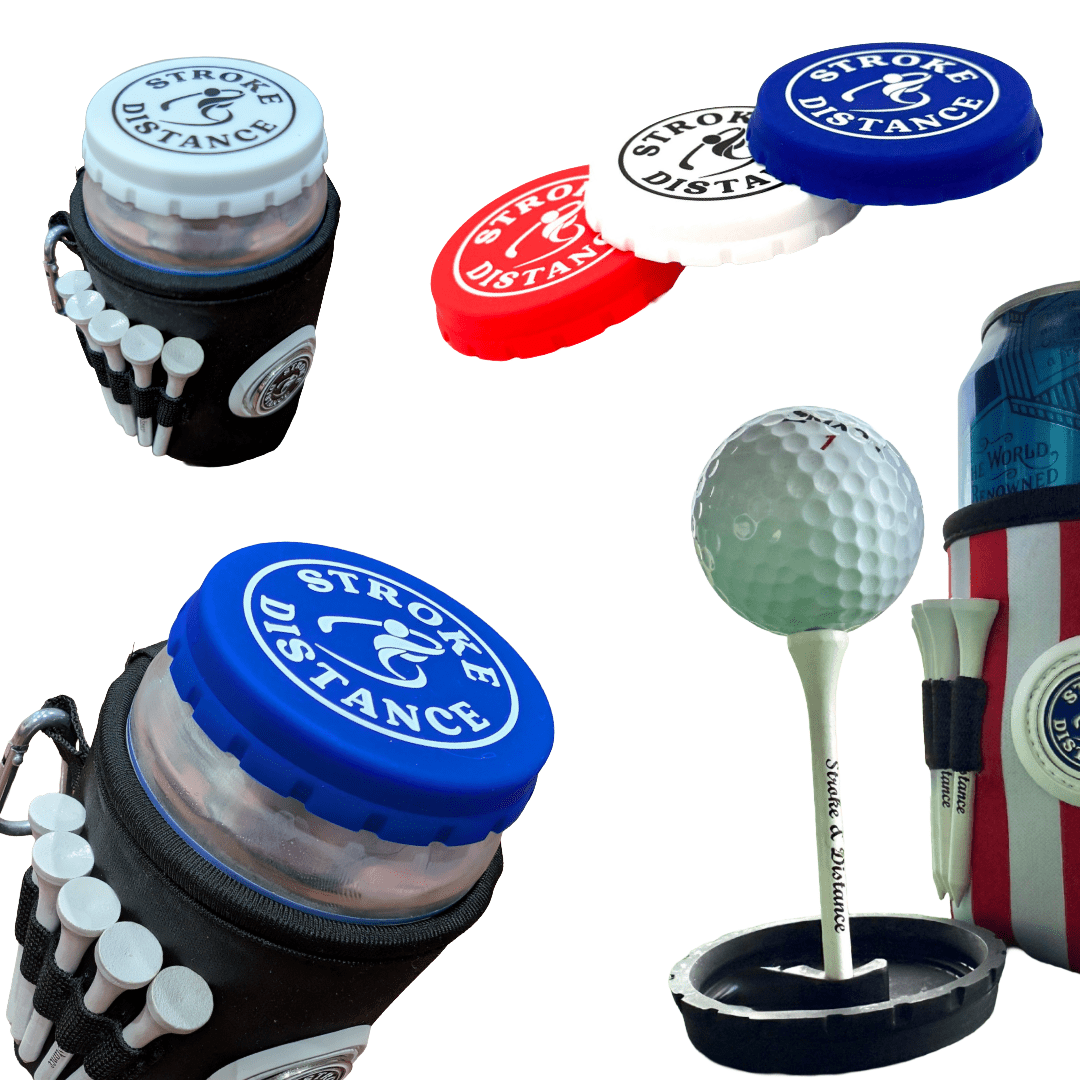 Can Cap Tee 3 Pack: Ultimate Beverage Protection & Golf Tee in One