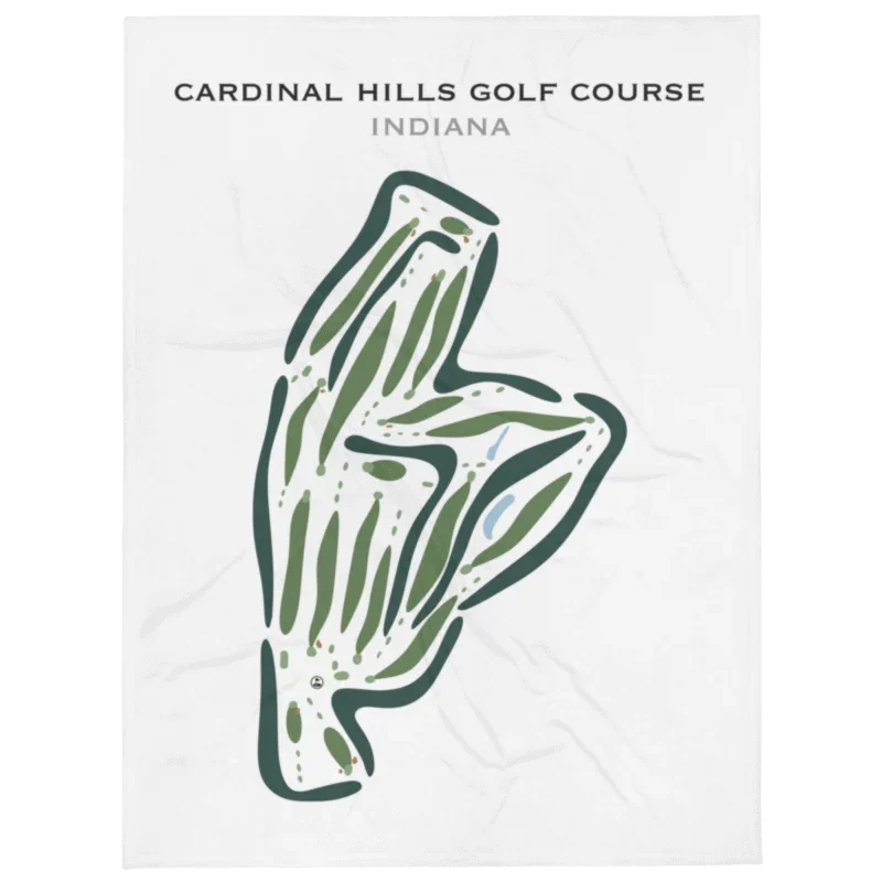 Cardinal Hills Golf Course, Indiana - Printed Golf Courses