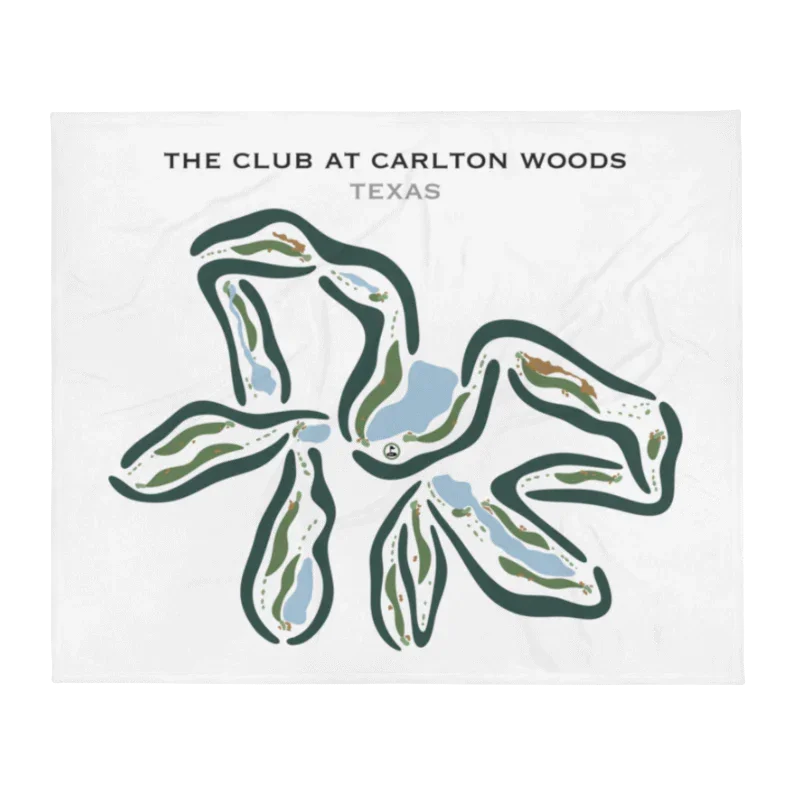 The Club at Carlton Woods, Texas - Printed Golf Courses