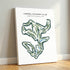 Carmel Country Club, North Carolina - Printed Golf Courses