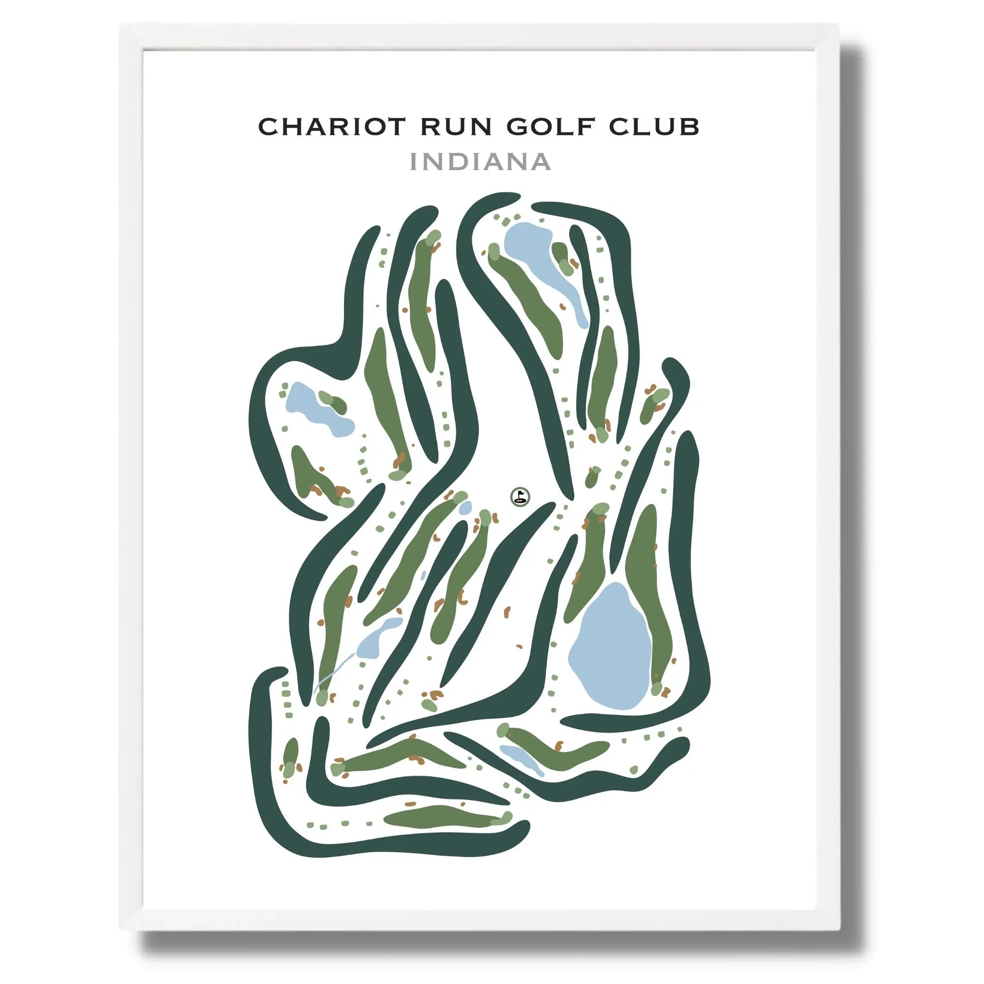 Chariot Run Golf Club, Indiana - Printed Golf Courses