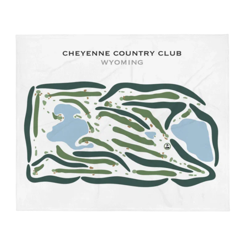 Cheyenne Country Club, Wyoming - Printed Golf Courses