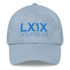 Swinger Logo Dad Hat - Aqua Logo