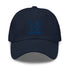 Four Box Logo Dad Hat - Blue Logo