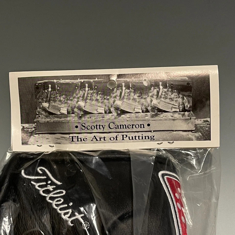 Scotty Cameron 2005 Hi-Performance Putters Club Cameron Black Headcover