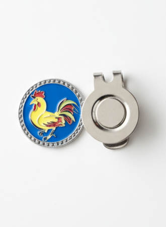 Cocky Rooster Ball Marker & Hat Clip