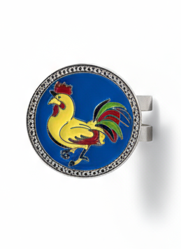 Cocky Rooster Ball Marker & Hat Clip