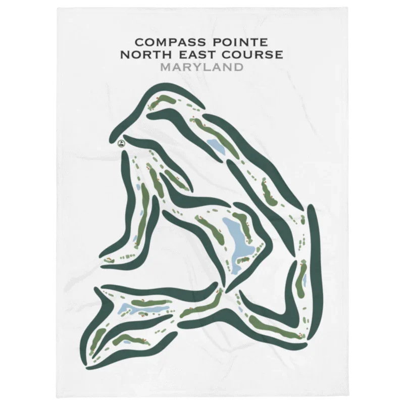 Compass Pointe North East Course, Maryland - Printed Golf Courses