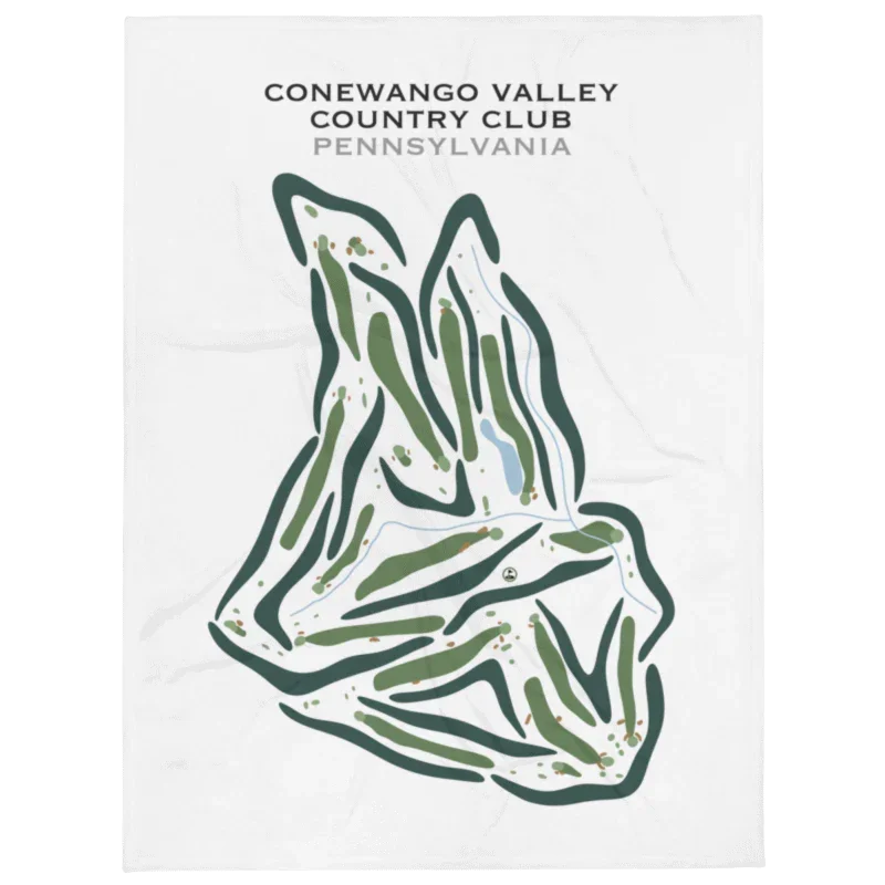 Conewango Valley Country Club, Pennsylvania - Printed Golf Courses