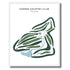 Conroe Country Club, Texas - Printed Golf Courses
