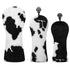 Cow Print Golf Headcovers