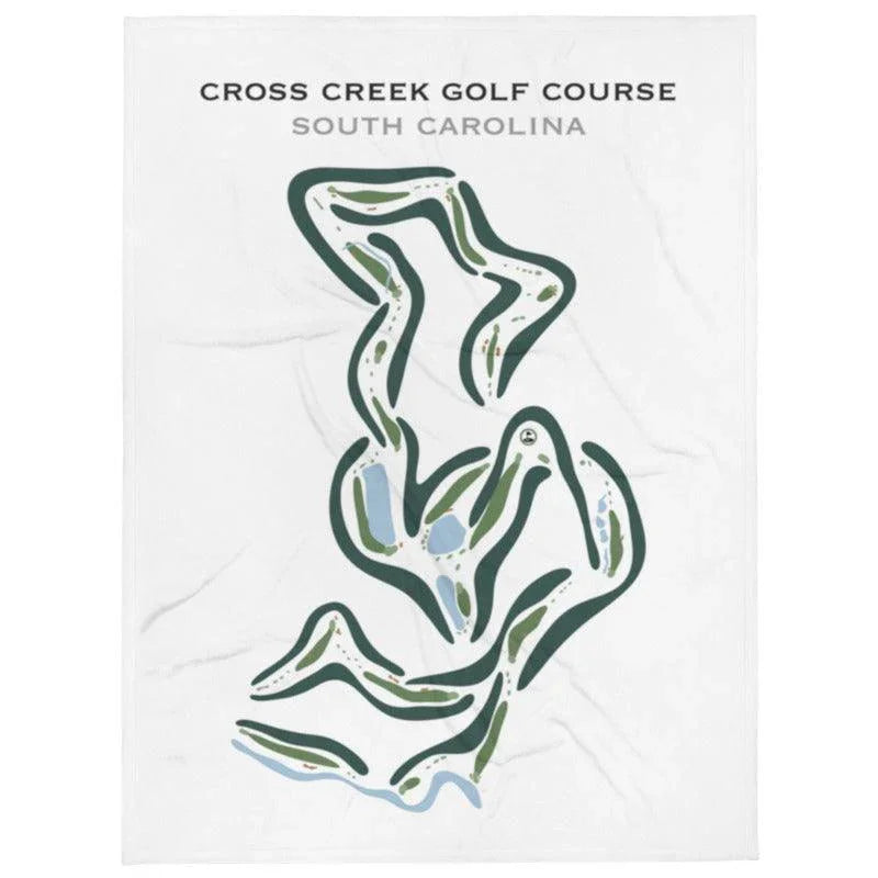 Cross Creek Golf Course, South Carolina - Printed Golf Courses
