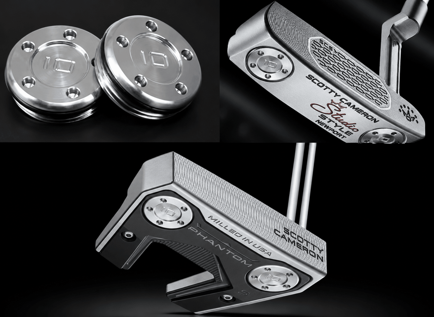 Custom Putter Weights Set – Compatible with Titleist Scotty Cameron - Silver